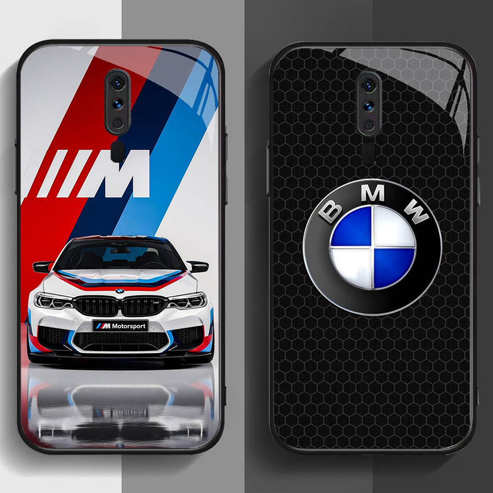SD-77 BMW MK4 HD Glass Casing สําหรับ OPPO A5 A9 F11 A9X Reno 2F 2Z Pro