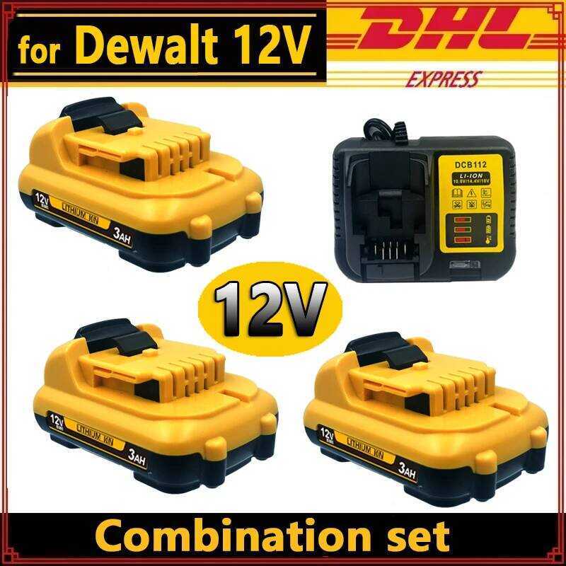 12V, แบตเตอรี่ลิเธียมไอออนสำหรับแบตเตอรี่ 2.0Ah, DCB123, DCB125, DCB124, DCB122, แบตเตอรี่เครื่องมือ