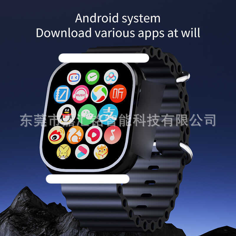 DW1pro สมาร์ทวอทช์ Huaqiangbei สามารถใส่การ์ด 5G Full Netcom วาดลายนิ้วมือปลดล็อค s10 สมาร์ทวอทช์