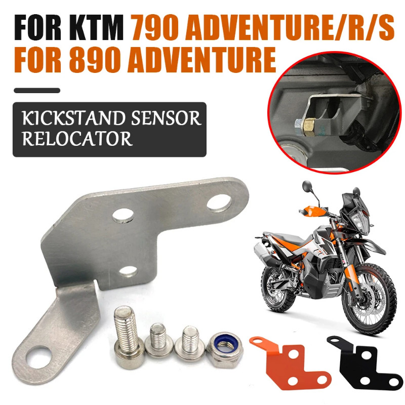 Motorcycle Kickstand Sensor Relocator Cover Guard For KTM 790 Adventure R S KTM790 ADV R 790ADV 890