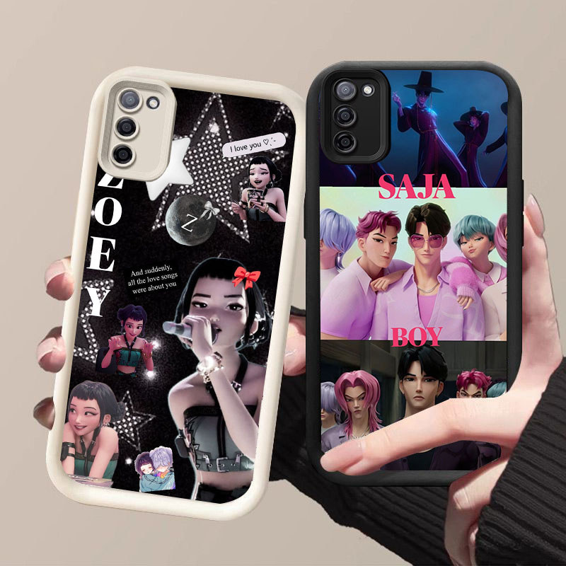 HK-49 แม่มด Hunter 2 ปลอกกันกระแทกสําหรับซิลิโคนสีดําและสีขาว Samsung A71 M21 FE F02S M30S A51 A31 M