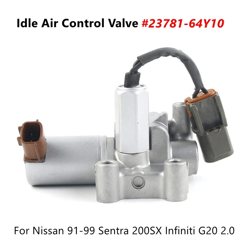 23781-64Y10 Idle Air Control Valve For Nissan 91-99 Sentra 200SX Infiniti G20 2.0 2378164Y10 23781-