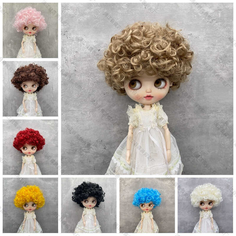 {Lucy Wig} Blythe/Upsetduck Ugly Cute Doll Explosion Head Bag เช่าวิกผมหมวกปาร์ตี้และหน้ากาก