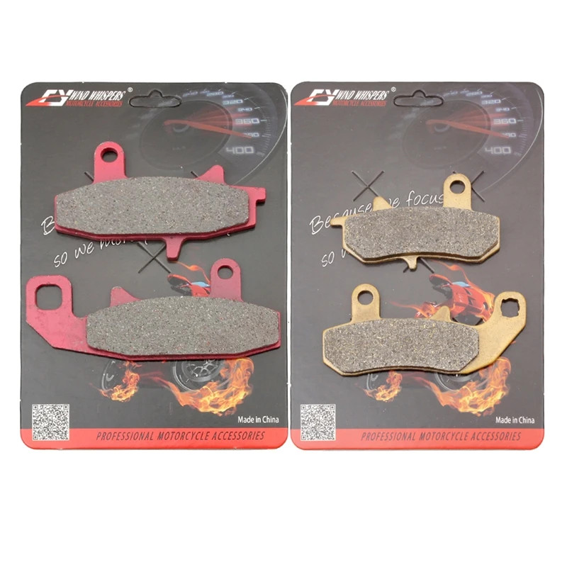 Motorcycle Brake Pads For SUZUKI DR 650 R (SP45A/B) DR650 RSE 1991-1993 DR 750 SK (SR41A) 1989 DR 8
