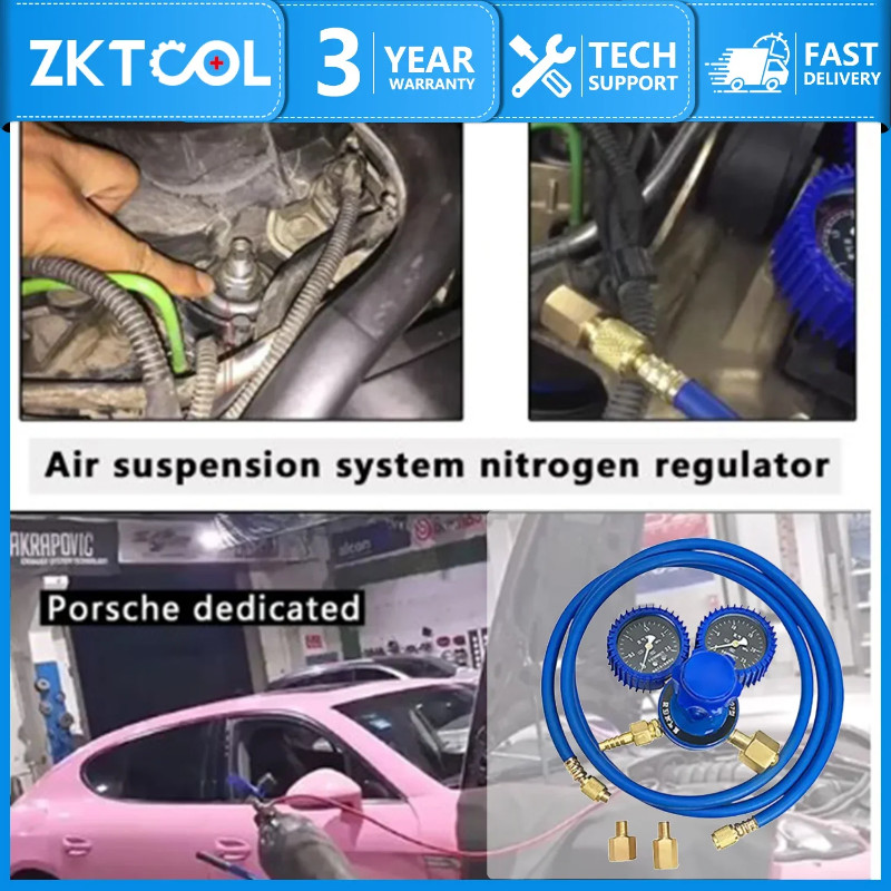 Nitrogen Regulator, Air Suspension System nitrogen Regulation Compatible with Porsche Cayenne Palam