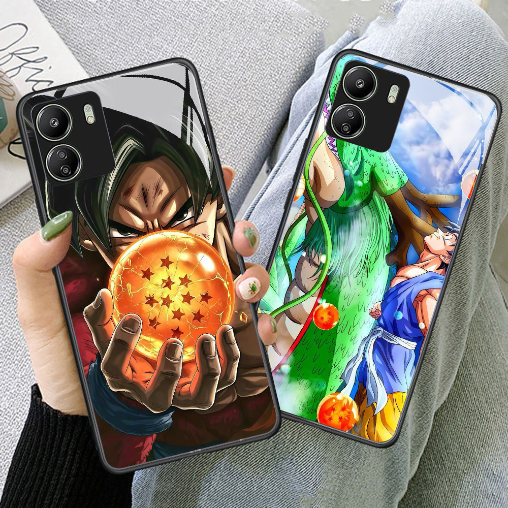 TS-3 Dragon Ball Z HD แก้วสําหรับ Xiaomi Redmi 13C A1 A2 หมายเหตุ 13 Pro Plus Poco C65 X6