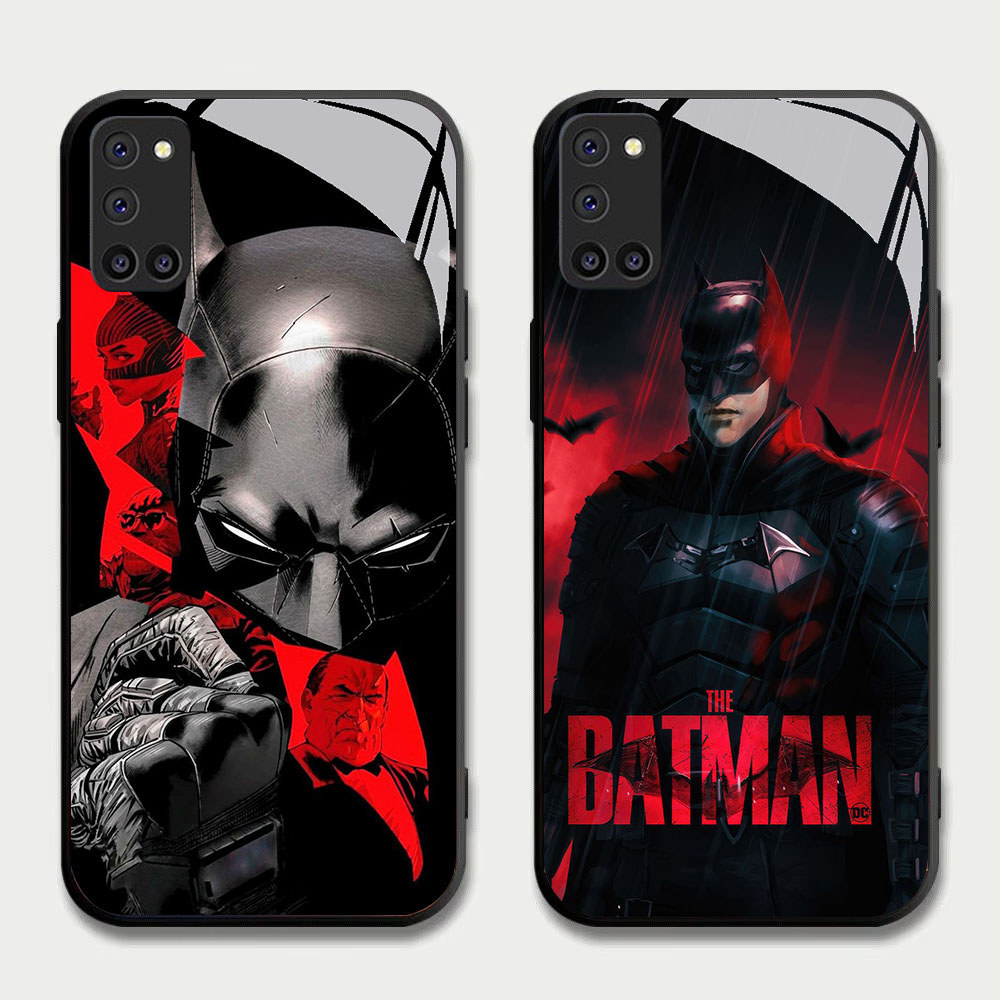 TS-52 DC Batman HD Glass Casing สําหรับ OPPO A92 A72 A94 A52 F19 Reno 5 5F Lite Pro