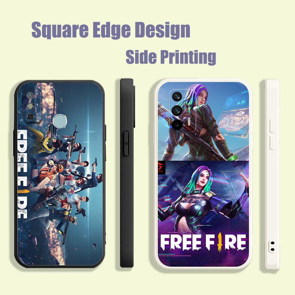 ปลอกสําหรับ Huawei Y9 Prime 2019 Y6 Y6s P40 P30 Lite Garena Free Fire เครื่องเล่นเกม BOP07 เคสโทรศัพ