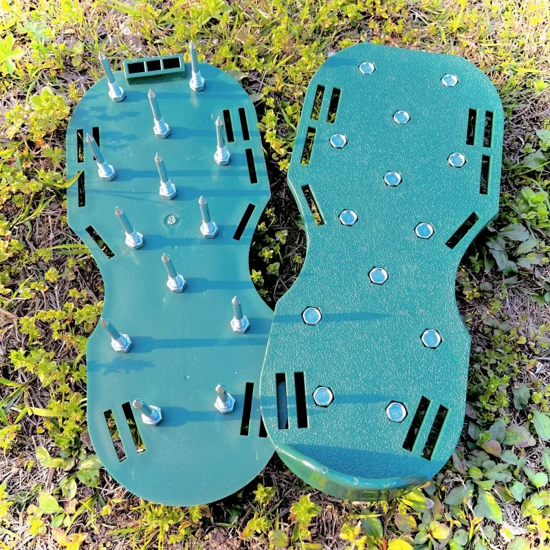 Garden Pine Shoe Grass Nail Shoes Garden Nail Shoes Lawn Inflatable Loose Soil Shoes Self -leveling