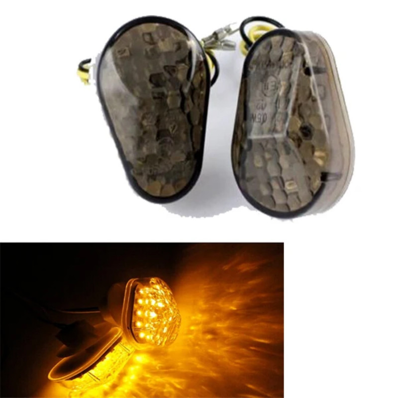 Motorcycle LED Flush Turn Signal Light Indicator for Yamaha yzf R1 R6 R6S FZIS FAZER 1000 FZ6S FAZE