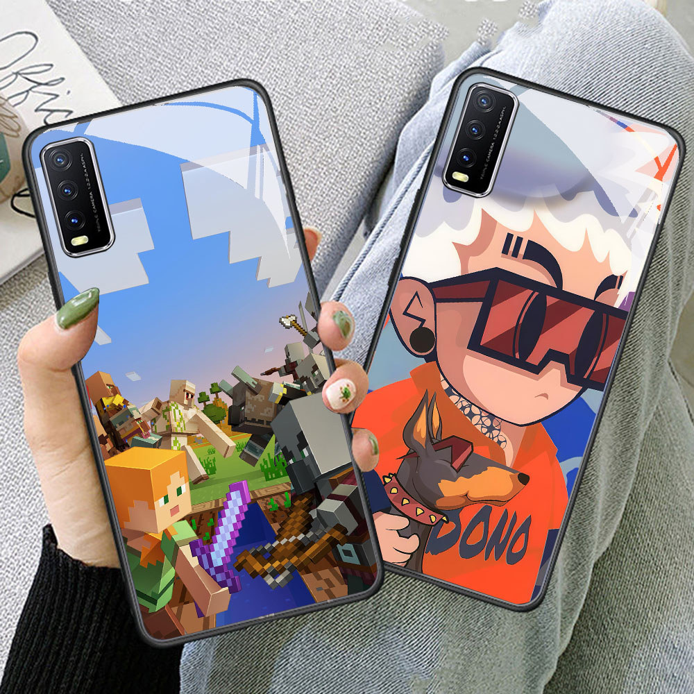 TS-43 กล่อง Boy HD แก้วปลอกสําหรับ VIVO Y20 Y20s Y20i V15 Y50 S1 Y30 V50 Y03 Y29 Lite Pro