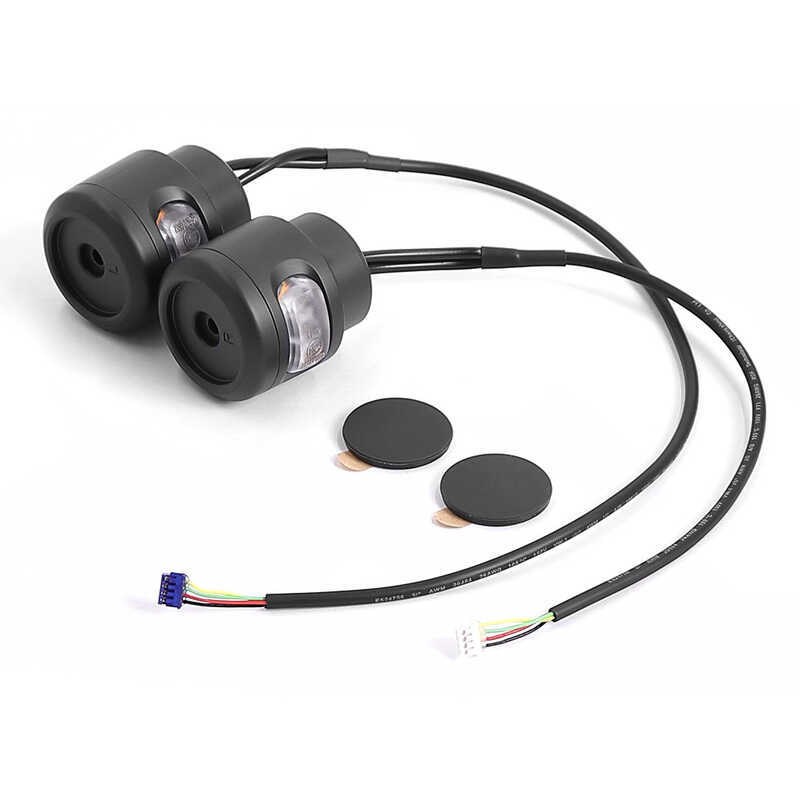 สกูตเตอร์ไฟฟ้า Ninebot E2 Pro พร้อมปุ่มสัญญาณไฟเลี้ยว และครอบข้อจับ