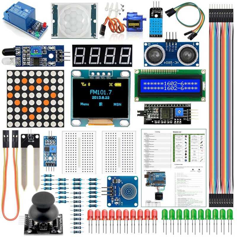 1602+3 ซม. ชุดเหมาะสําหรับ O R3 Component Pack Beginner Starter Kit MEGA2560