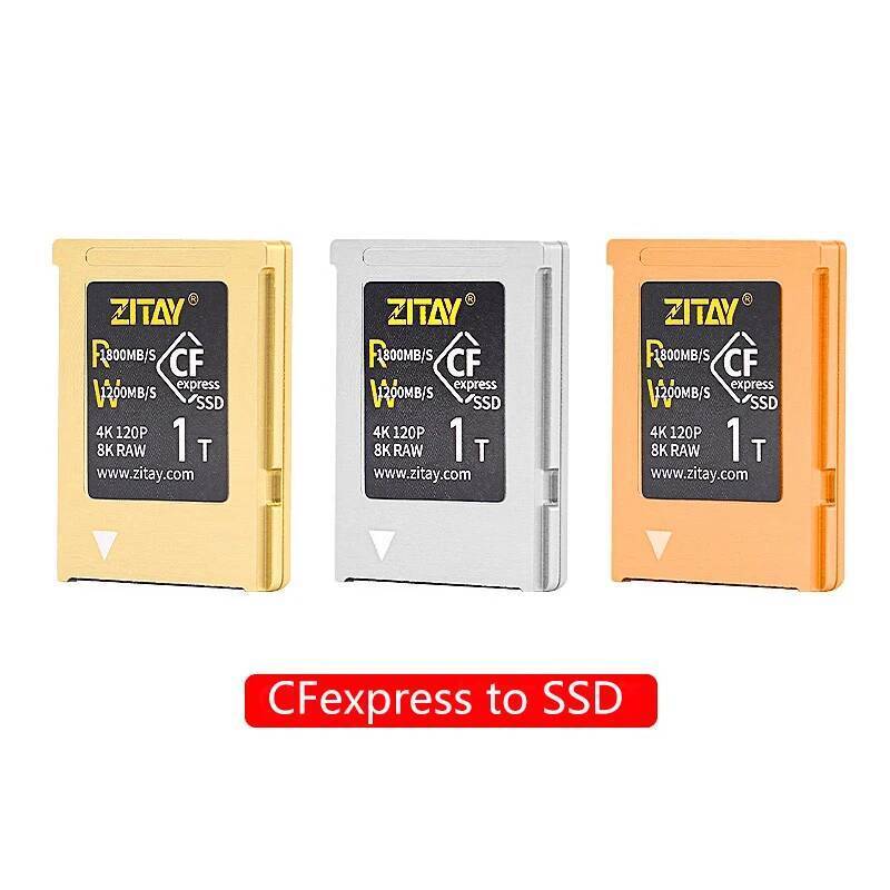ZITAY CFexpress ประเภท B การ์ด NVME M.2 2230 SSD อะแดปเตอร์สําหรับ Nikon Z6 Z7 Z8 Z9 Canon RC R5 R5C