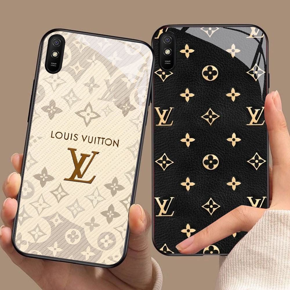 YS-68 Louis V-Vuittons HD Glass Casing สําหรับ Xiaomi Redmi 9A 9i 7 14C 14R A4 A3 หมายเหตุ 7 Poco C7