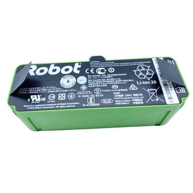 1800mAh แบตเตอรี่ลิเธียมไอออน สำหรับเครื่องทำความสะอาด iRobo Roomba ซีรีส์ 900 800 700 600 960 980 9