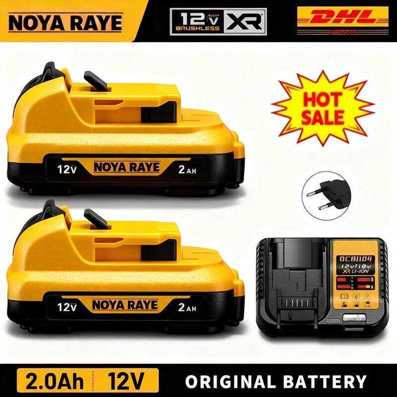 2Ah/5Ah ชุดแบตเตอรี่ลิเธียมไอออนความจุสูง สำหรับเครื่องมือไฟฟ้า DCB120 DCB123 DCB122 DCB127 DCB124 D