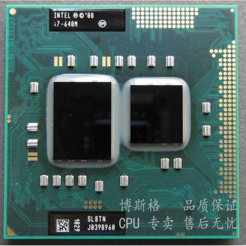 CPU โน้ตบุ๊ค 640M 2.8-3 แท้ i7 620M i5520M