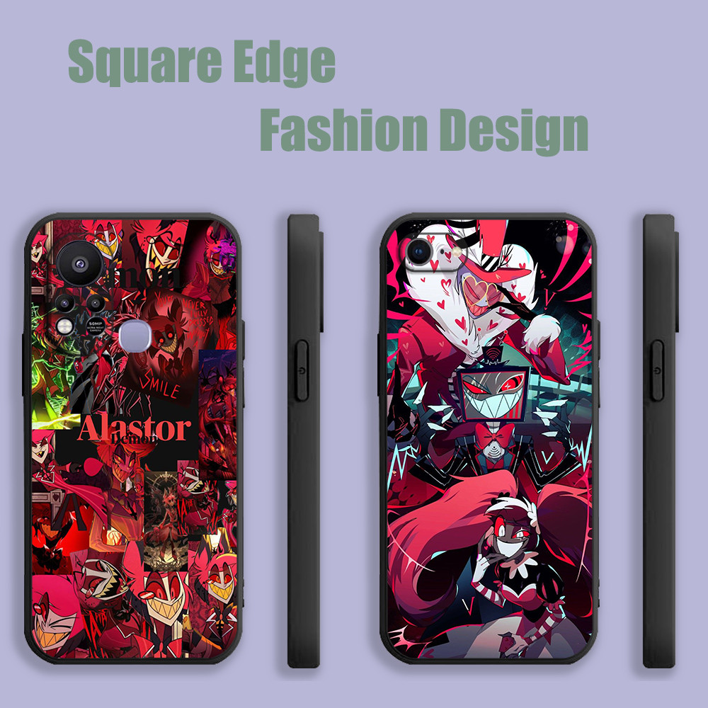 ปลอกสําหรับ Samsung Galaxy S20 S10 S23 S21 S22 S24 Ultra Fe Plus A14 Alastor วิทยุปีศาจ Hazbin โรงแร