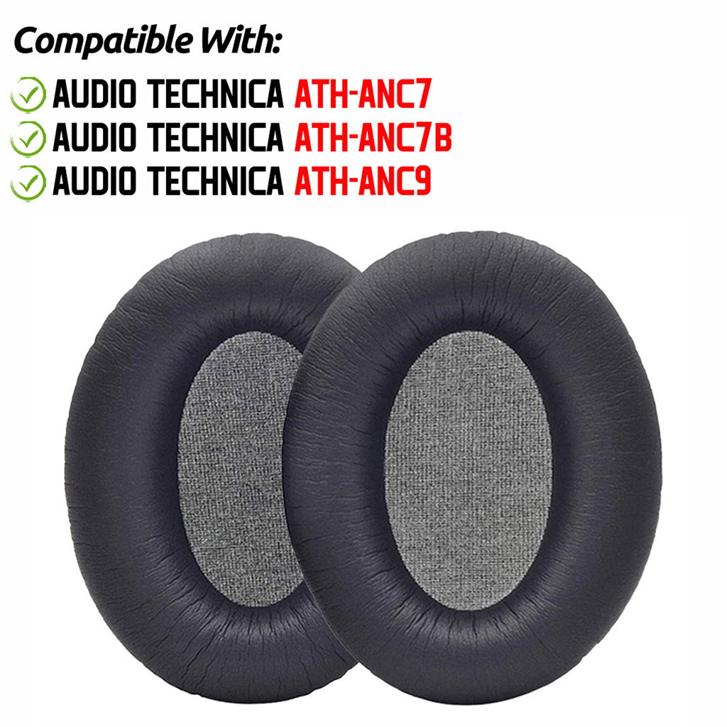 สําหรับ Audio-Technica ATH-ANC7 ATH-ANC7B ATH-ANC9 Edifier H850 หูฟัง EarPads เบาะฟองน้ําชุดหูฟัง Ea