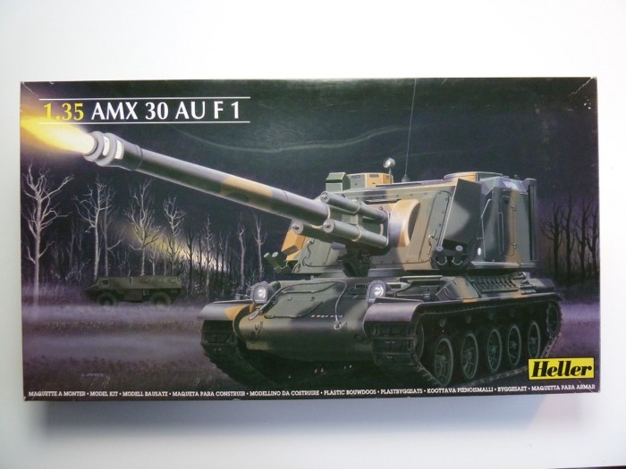 French Heller Heller/Heller 81129 1/35 AMX30 AU F1 Tank Model