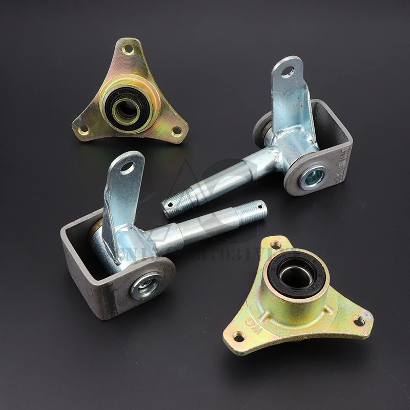 1 Pair 6 Inch Go Kart Front Knuckle Spindle Hub Fits DIY China 110cc 168 200F Go Kart Dirt Bike ATV