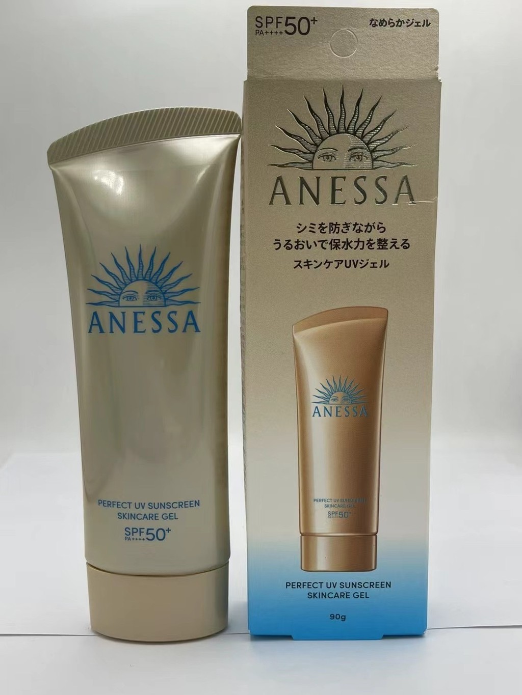 ยิงจริง❤ ดูที่ภาพโรงงาน หมิงทง คุณภาพ48ทะเลฟรีเวอร์ชั่นภาษาจีน ➕ ค่าจัดส่ง An Nai Sun Face Sunscreen