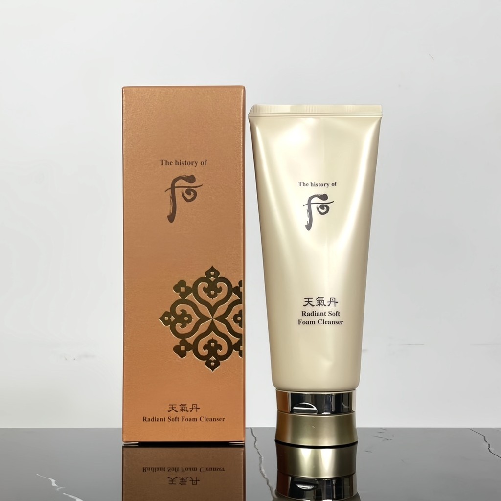 แฟชั่นยิงจริง❤ P/28 Whoo Whoo Weather Dan Facial Cleanser 150ml Rich in Amino Acids, Delicate Rich F