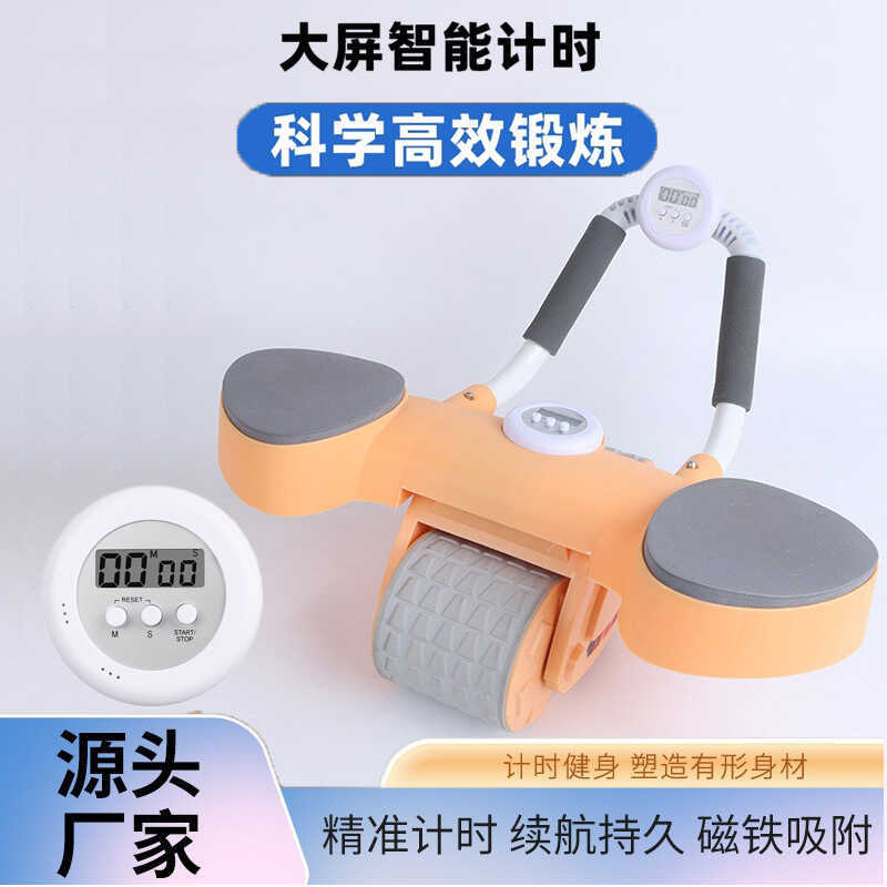 ตัวจับเวลาการออกกําลังกายจับเวลาแม่เหล็กมัลติฟังก์ชั่อบจับเวลารอบหน้าท้องล้อเวลาการจัดการจับเวลา