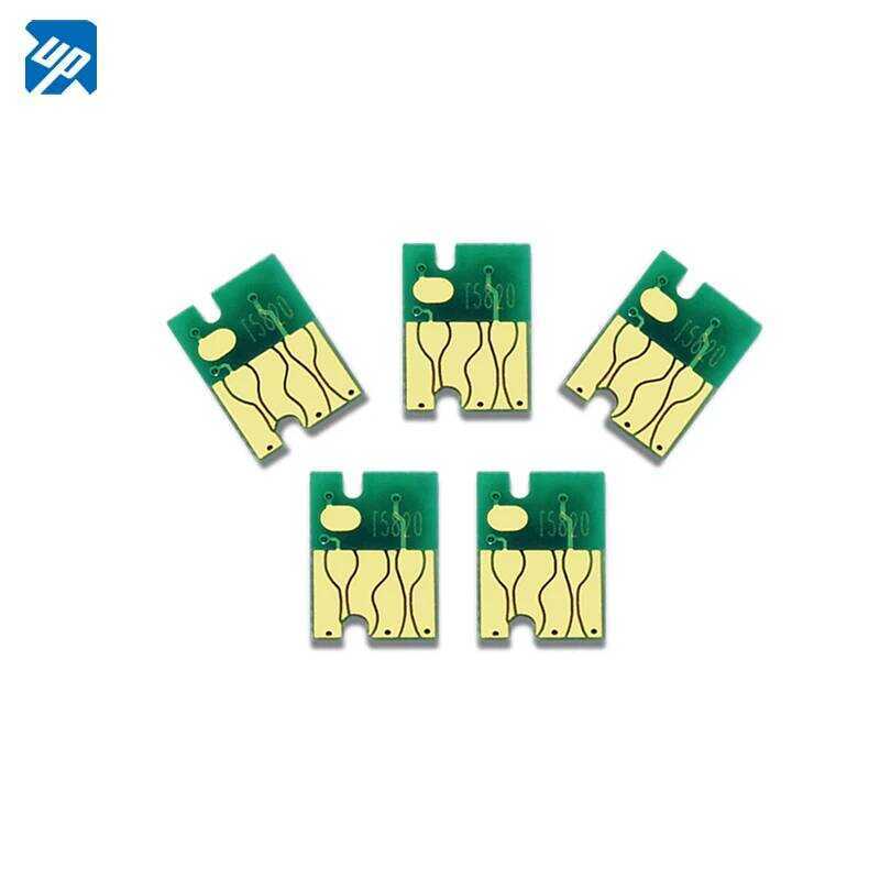 T5820 ชิปกล่องบำรุงรักษา ใช้ได้กับ Epson SC-P800 P800 P808 D880 D800 D700 Fuji DX100 เครื่องเก็บหมึก
