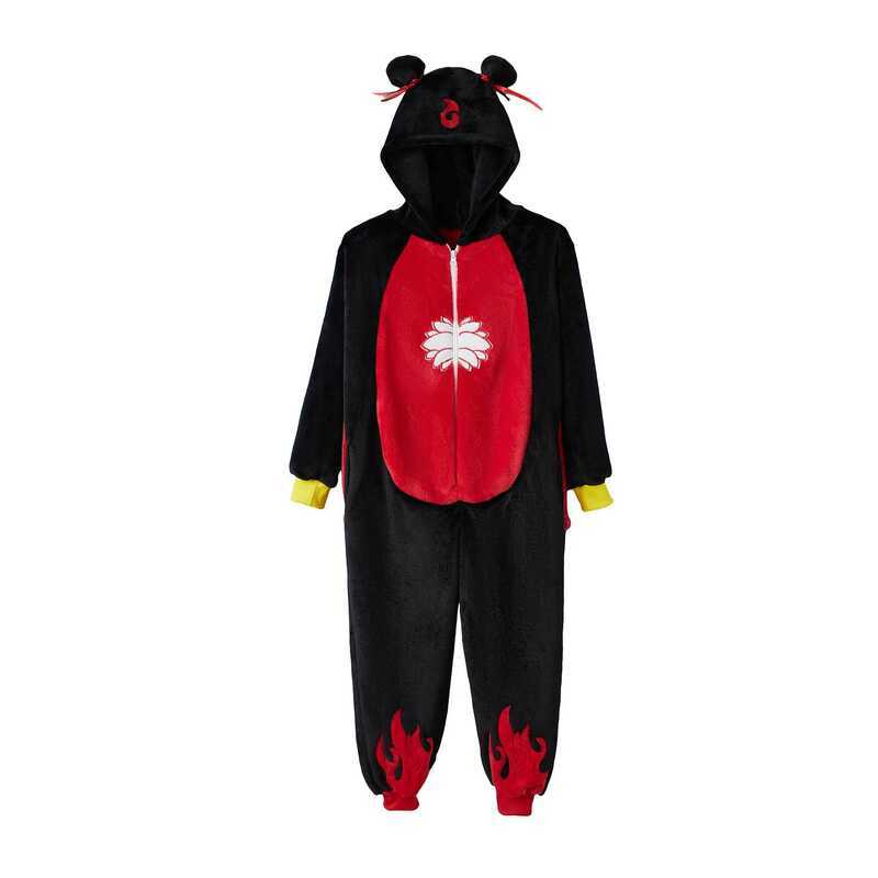 C Winter Nezha Onesies Anime Cosplay Costumes Robes Adults Kigurumi Animal Onesie Nightgown Hallowe