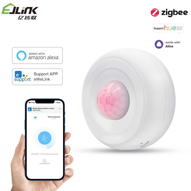 Yiweilian Zigbee เซ็นเซอร์ร่างกายมนุษย์ hue, การเชื่อมต่อโดยตรงของเสียงของ Yandex Alice