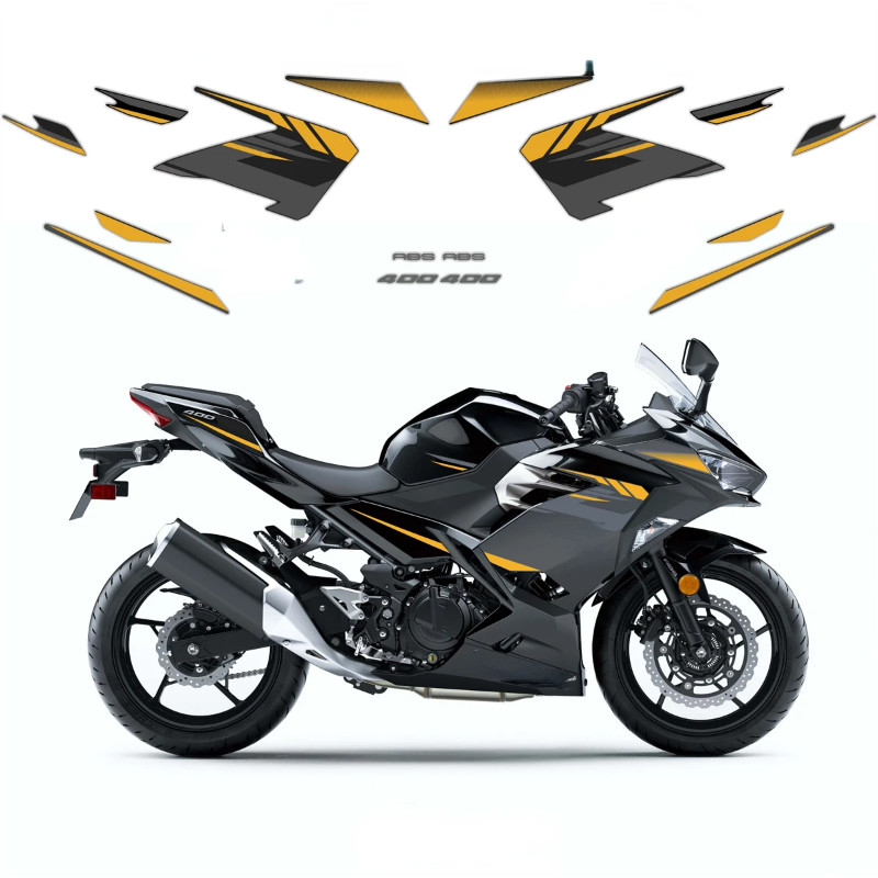 Motorcycle Sticker Car Pull Decal Film Engraving Decoration to Refit the Whole Car fo NINJA400 ZX4R