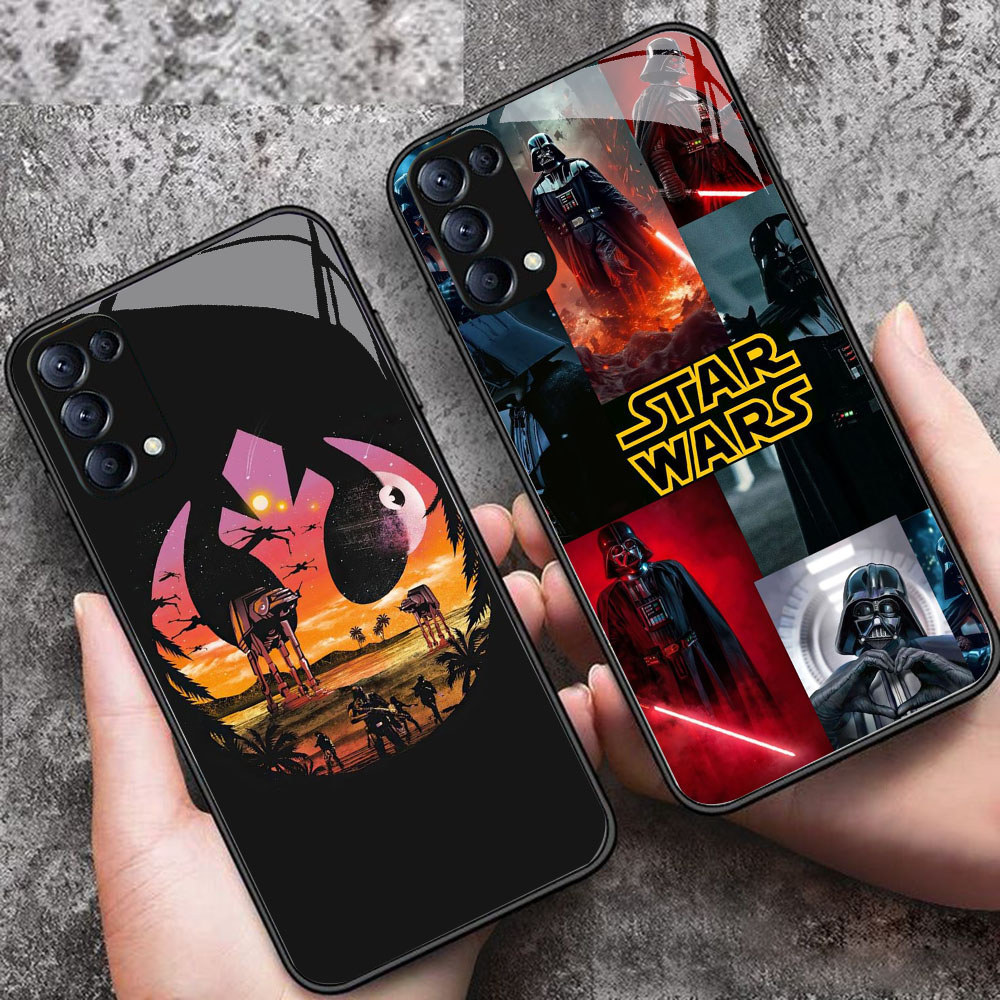 YS-88 Star Wars HD Glass Casing สําหรับ OPPO Reno 6Z 6 5 4 3 A91 F15
