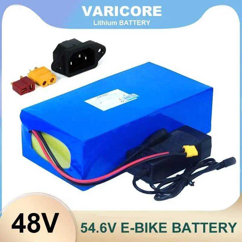 48V แบตเตอรี่ 32ah 1500W แบตเตอรี่ลิเธียม 48v 12ah 24ah 21ah 18ah 15ah 18650 สำหรับมอเตอร์ 54.6v 750