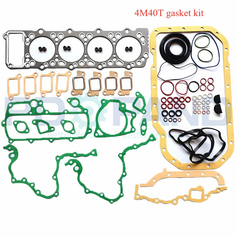 4M40 4M40-T Engine Overhaul Rebuilding Gasket Kit ME996729 ME995508 ForMitsubishi PAJERO Shogun Can