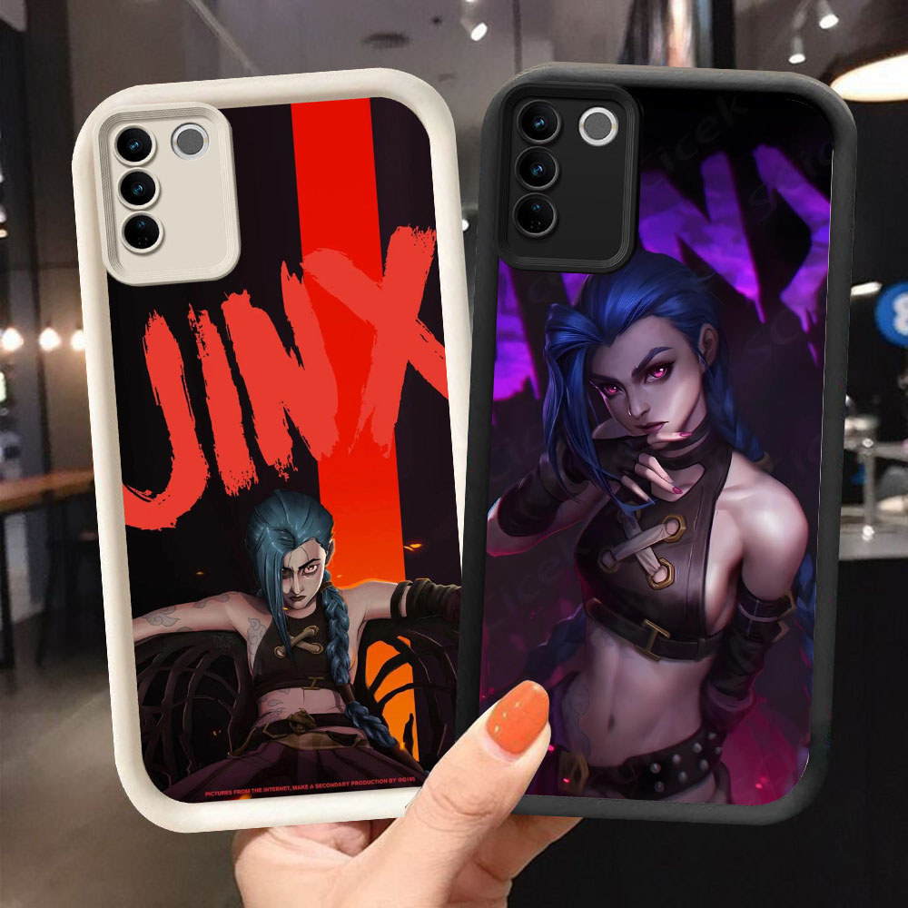 YS-58 เกมร้อน Arcanes Jinx ปลอกกันกระแทกสําหรับ VIVO V27E V27 V29 V29E Y200e Y100 Pro