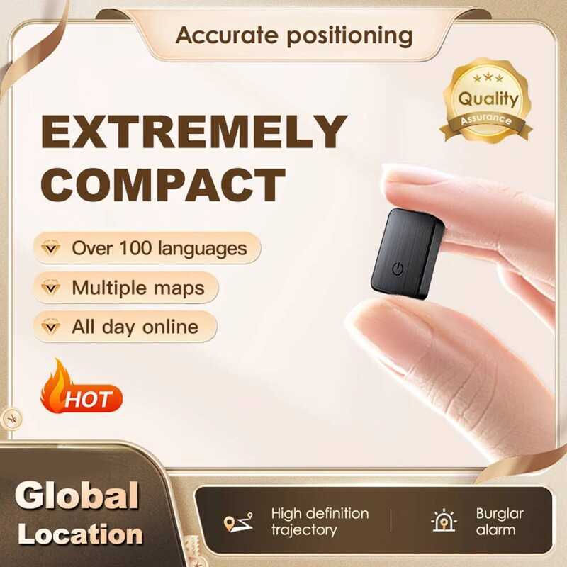 GF-08 Mini Car GPS Real-time Locator Anti-theft Magnetic Mount SIM ข้อความ Positioner สมาร์ท Finder 