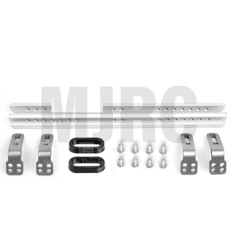 ▥ Universalโลหะด้านข้างเหยียบสำหรับ 1/10 RC Crawlerรถtraxxas Trx4 Trx-4 Defender Bronco Rangerย