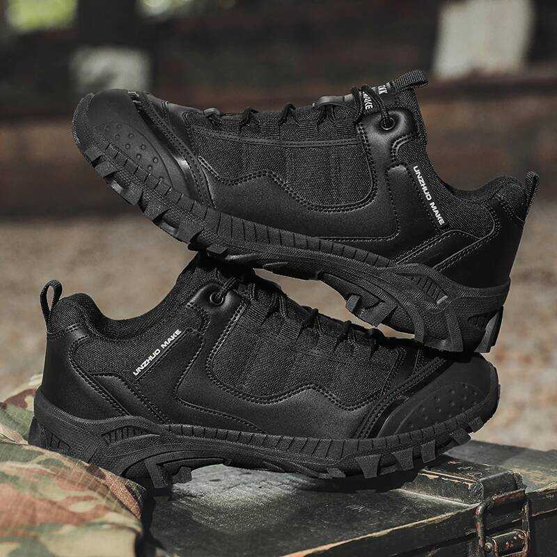 C Hiking Shoes Men Shoes Low-Top Outdoor Comfortable Combat Boots, Durable Sports And Casual Men Sh