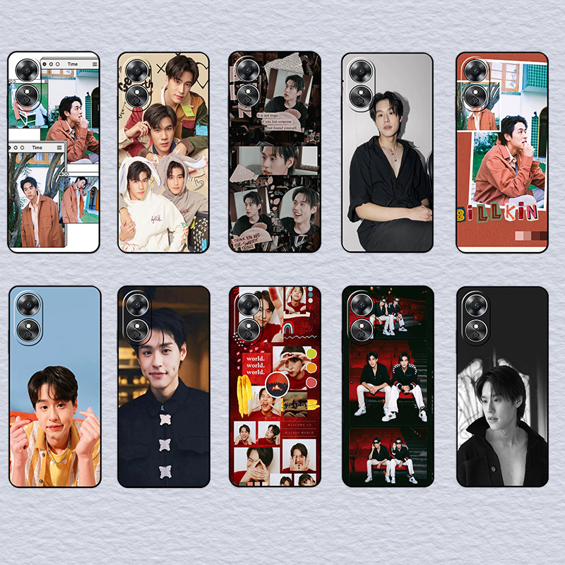 สําหรับRealme C51S C67 C68 C63 C61 P1 หมายเหตุ 50 Billkinนุ่มสีดําTPUเคสโทรศัพท์