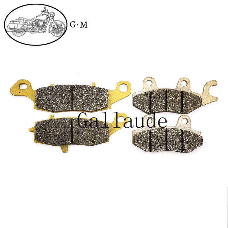 Motorcycle Front / Rear Organic Brake Pads For KAWASAKI EJ800 W800 2020-2023 W800 Cafe W800 Street
