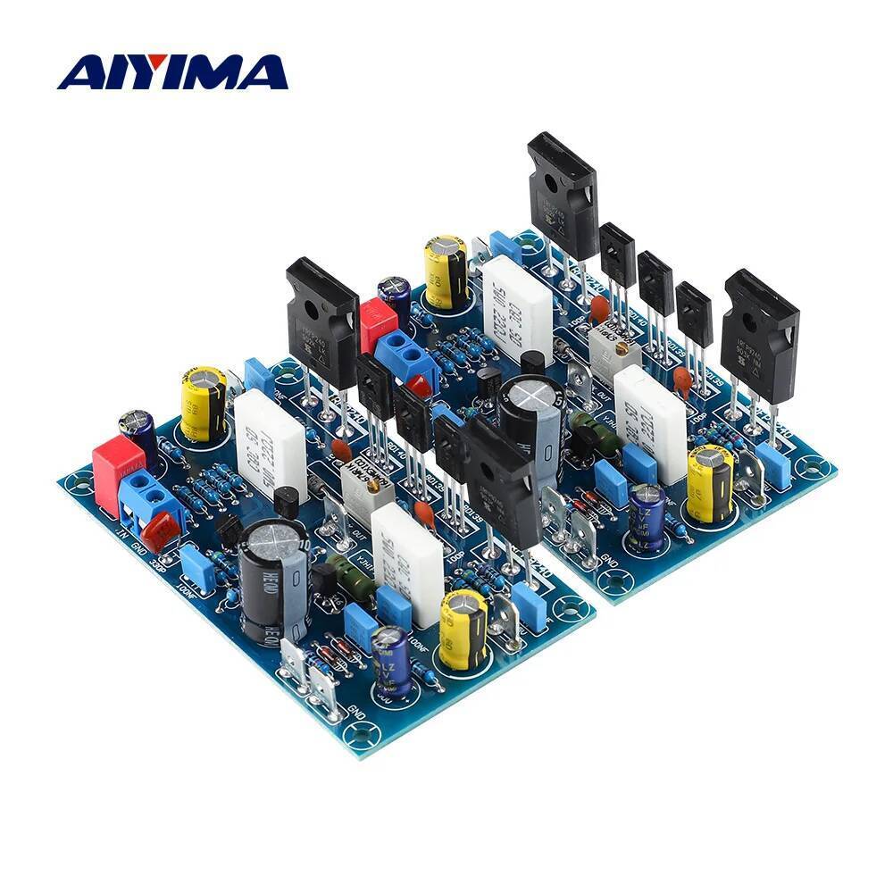 AIYIMA 1 คู่เครื่องขยายเสียง 100Wx2 Amplificador IRF240 FET Class A Power Amplifier Audio Board Amp 