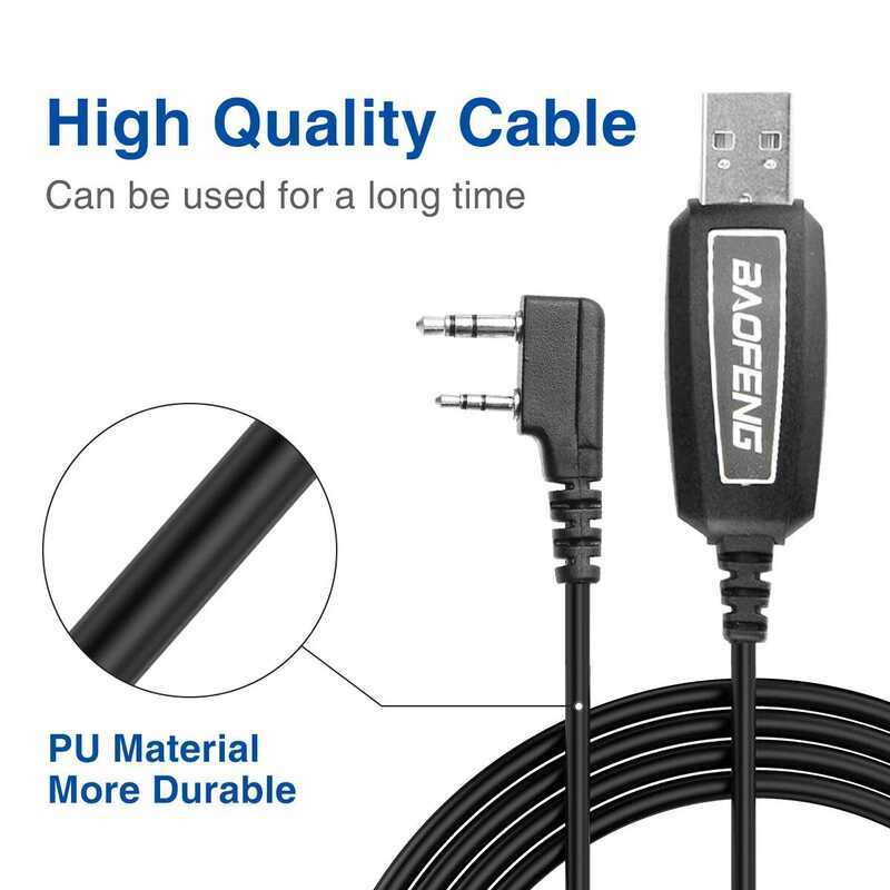 ▥ Pl2303ชิปไดรฟ์ฟรีสายการเขียนโปรแกรมสำหรับ  Uv-5R Bf-888S Uv-S9plus Uv-16 Uv-13Pro ที่ช