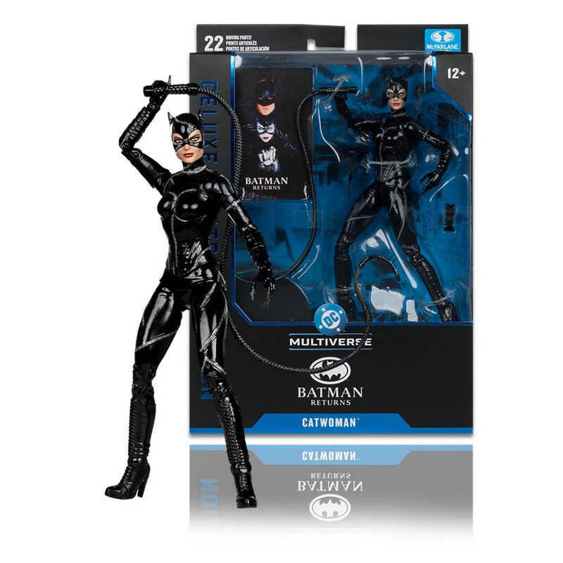 ▥ Mcfarlane ของเล่น Batman กลับ Catwoman/Max Shreck/เพนกวิน/คอมมานโด Penguin Pack 18 ซม.Action
