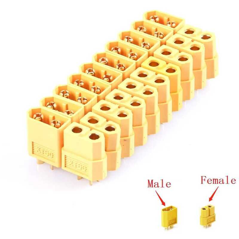 ชิ้น 10 XT60 XT-60 ชายหญิง XT30 XT90 EC3 ขั้วต่อ T-plug สำหรับแบตเตอรี่ RC Lipo ขั้วต่อ xt60