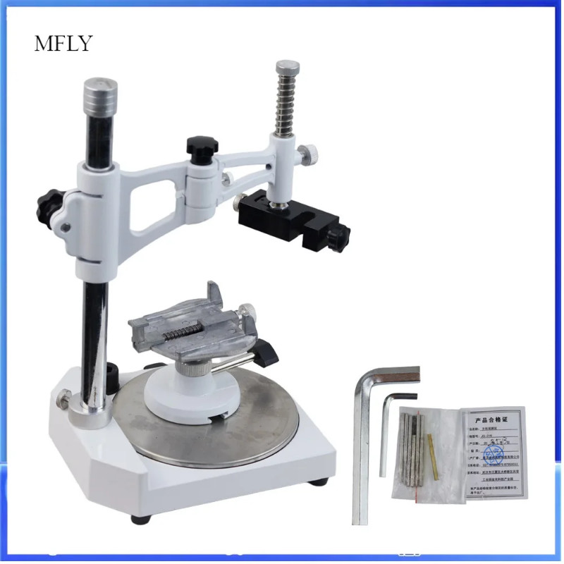 New JT-09 Dental Lab Equipment Parallelometer Square Base Surveyor Visualizer with 7 Tips