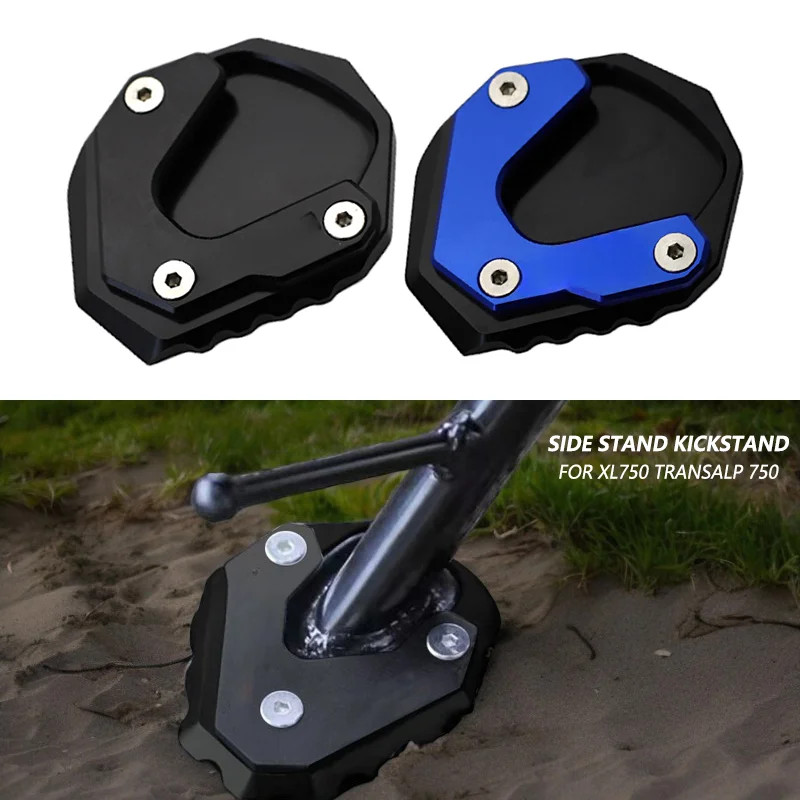 XL750 Side Stand Enlarge Kickstand Enlarger Support Extension For HONDA XL750 TRANSALP 750 XL 750 2