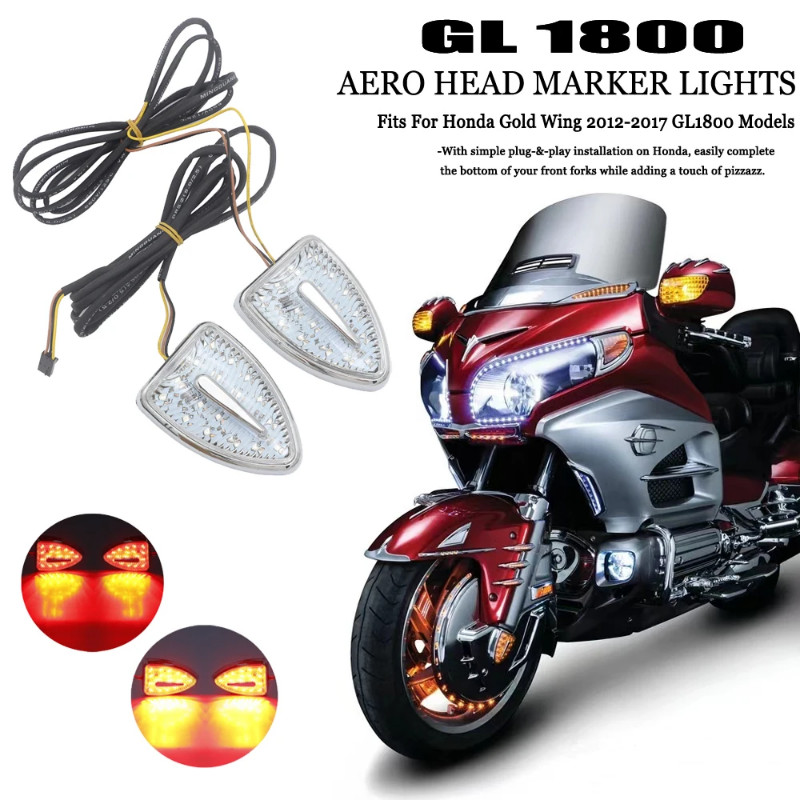 GL 1800 F6B For Honda Goldwing GL 1800 F6B Airbag 2012-2017 Motorcycle Accessories Aero Head Marker