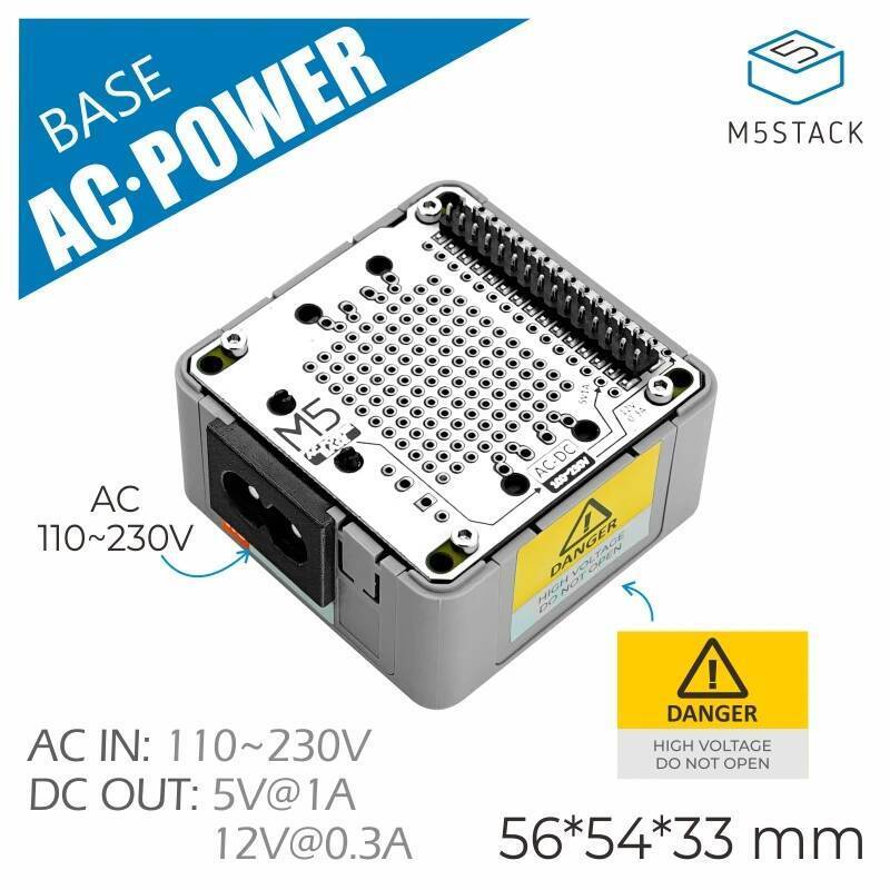 โปรโมชั่นจํากัดเวลา M5Stack Official AC Power Base